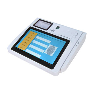 10寸臺(tái)式智能身份證指紋終端